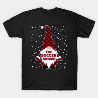 The Soccer Gnome Matching Family Christmas Pajama T-Shirt